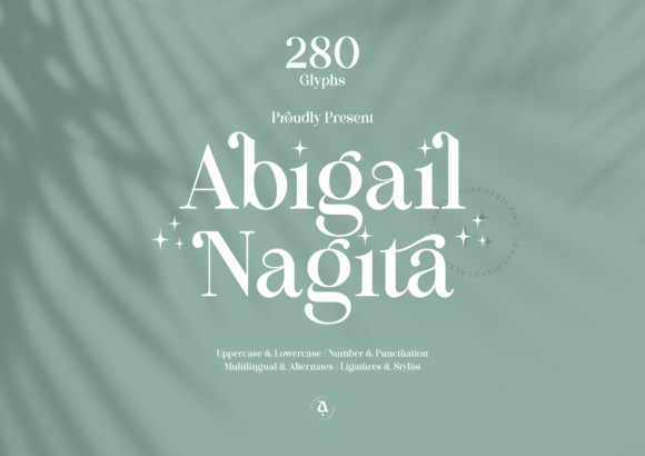 Abigail Nagita: A Refined Script Font for Thoughtful Branding