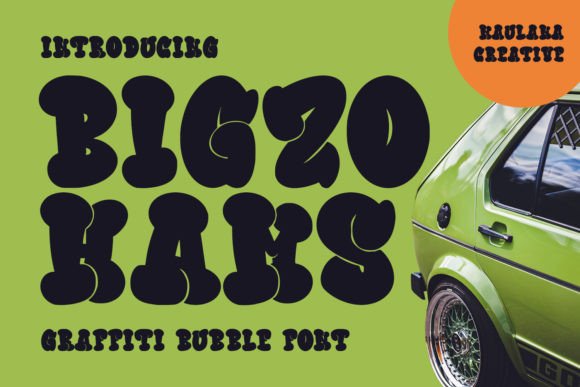 Bigzo Hams: A Wavy, Whimsical Display Font That Feels Like a Smile