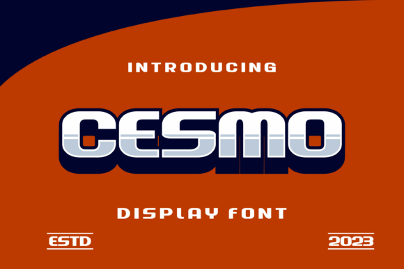 Cesmo Display Font for Handmade Creators