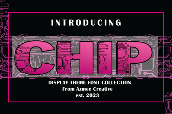 Chip: A Display Font That Elevates Headlines with Confidence