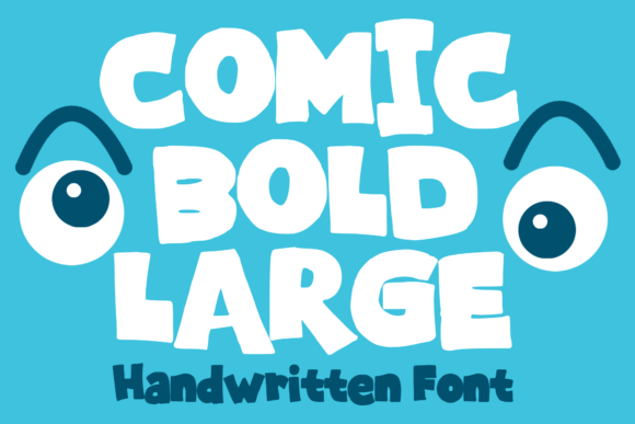 Comic Bold Large: A Playful Display Font That Delivers Personality