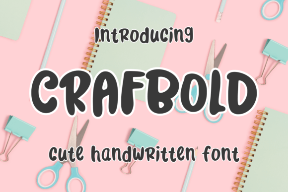 Crafbold: A Display Font That Brings Joy to Real Business Branding