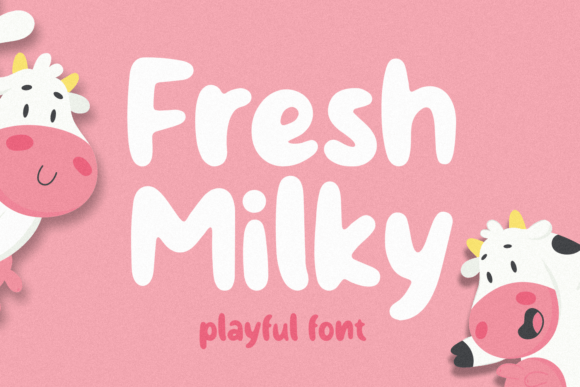 Fresh Milky: A Handwritten Script Font for Warm, Feminine Designs