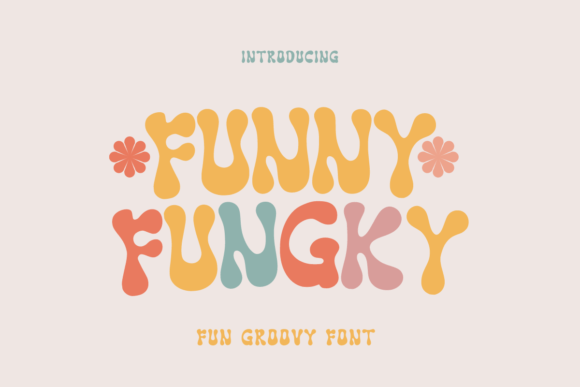 Funny Fungky: A Playful Display Font for Digital Branding