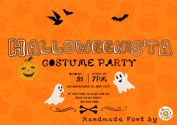 Halloweenista: A Fresh Display Font for Bold Campaign Moments