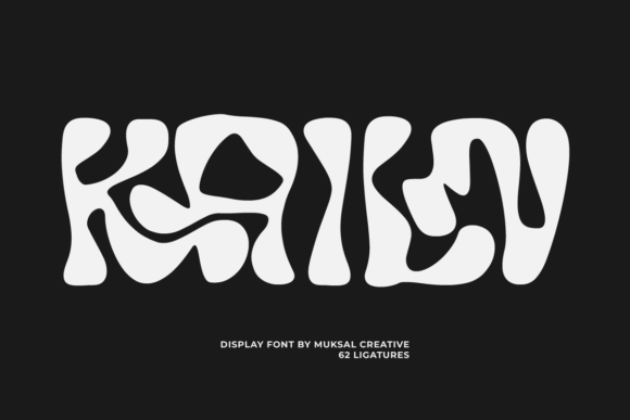 Kailn: A Playful Display Font That Stops Scrolling