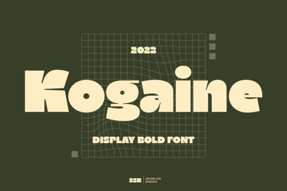 Kogaine: A Display Font with Vintage Soul