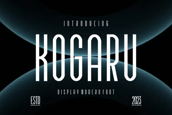 Kogaru: A Modern Display Font That Elevates Your Brand