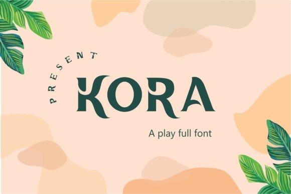 Kora: A Display Font That Breathes Warmth Into Editorial Layouts