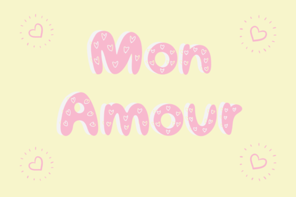 Mon Amour: A Romantic Display Font That Delivers in Real Campaigns