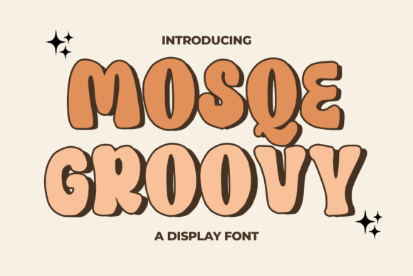 Mosqe Groovy: A Playful Display Font That Elevates Real Small Business Branding