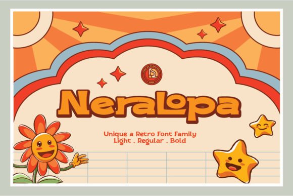 Neralopa: A Retro Display Font for Modern Editorial Design