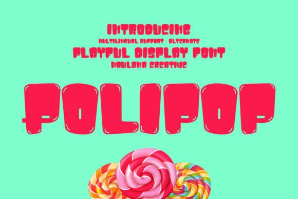 Polipop: A Playful Display Font That Pops on Real Websites