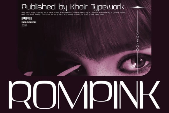 Rompink: A Bold, Playful Display Font Worth Trusting