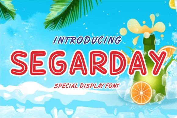 Segarday: A Display Font That Earns Its Space