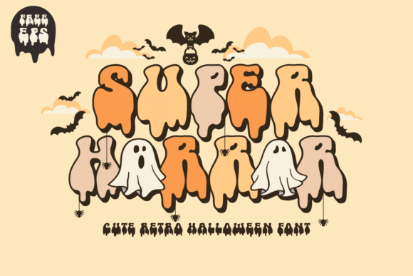 Super Horror Font: Eerie Charm Meets Handmade Appeal